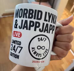Morbid Lynx and JappJapp Limited Edition mugg