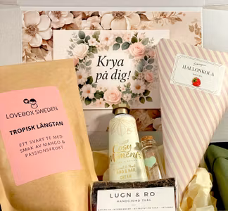 Krya på dig present