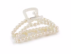 Hårklämma i pärlemorsfärg