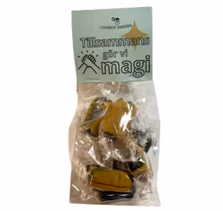 Personligt godis - Citron & saltlakrits kolor 70gr