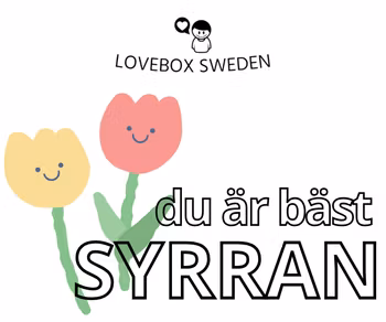 Personligt godis - Smultronkolor 70gr