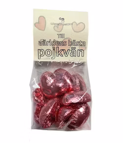 Romantisk present till honom: standard