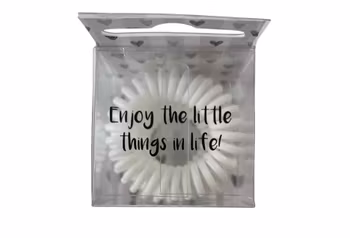 Spiralsnoddar 3pack i söt förpackning