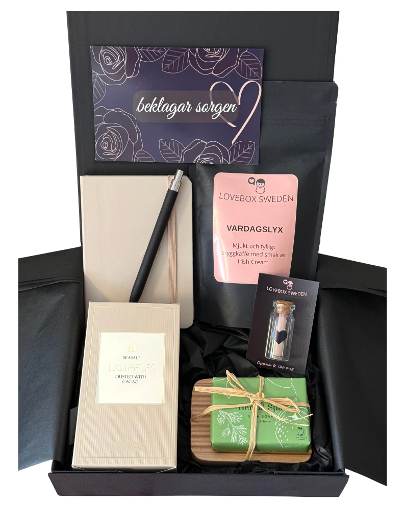 Beklagar sorgen present