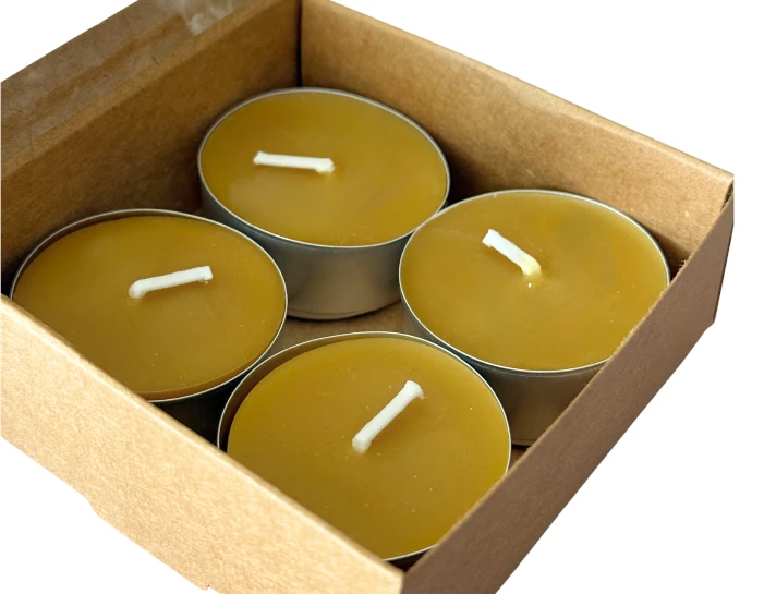 Värmeljus 4pack Bivax