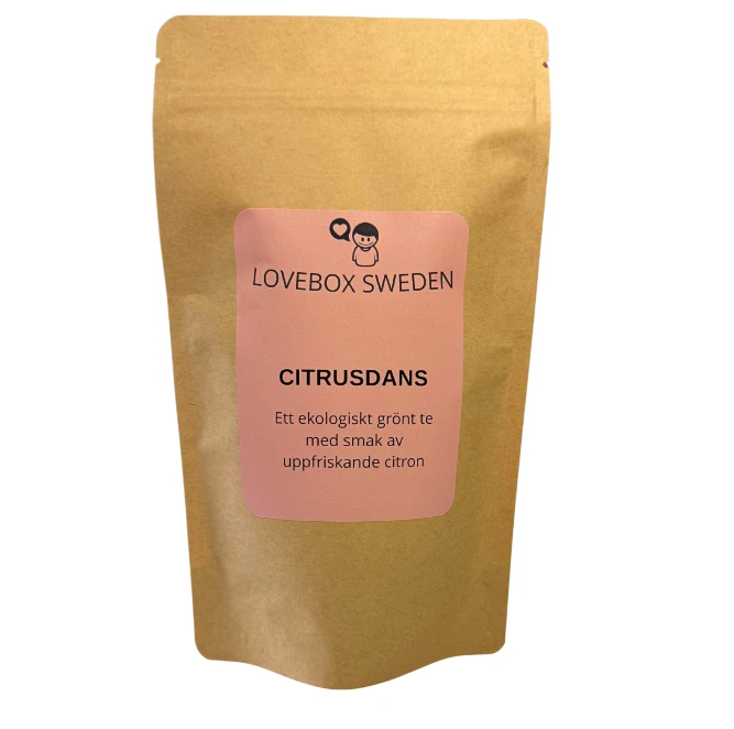 Ekologiskt Grönt te "Citrusdans"