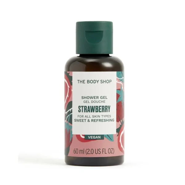 The Body Shop duschgel jordgubb 60ml
