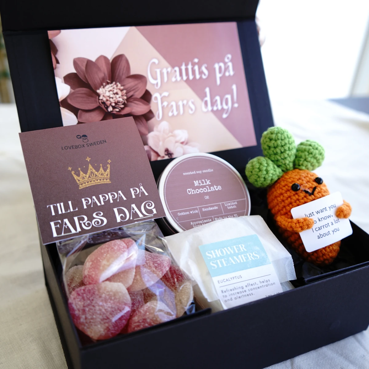 Fars dag present
