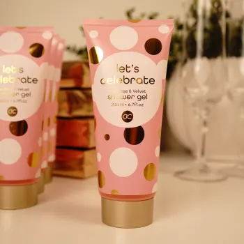 Shower gel celebration