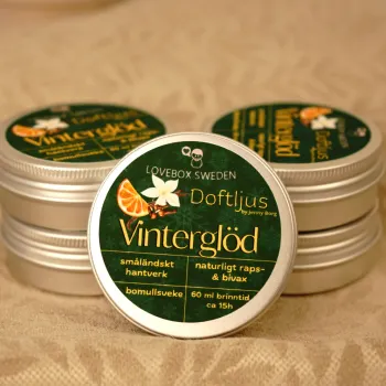 Doftljus Vinterglöd svensktillverkat