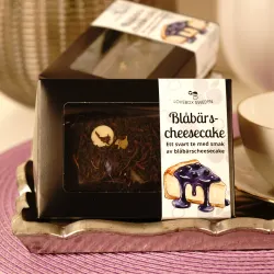 Blåbärscheesake - svart te med smak av blåbärscheesecake