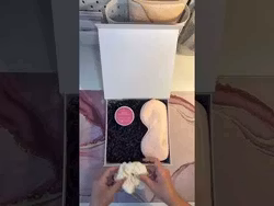 Scrunchie stor gammelrosa