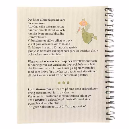 Bok ”Våga vara tacksam”