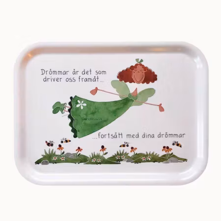 Frukostbricka drömmar...