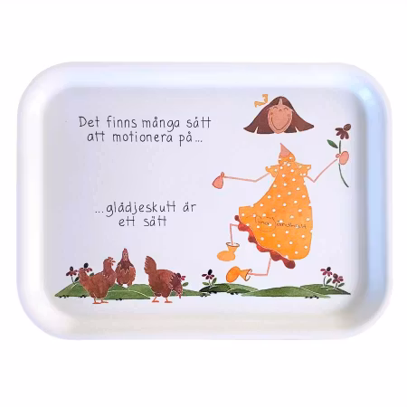 Frukostbricka glädjeskutt