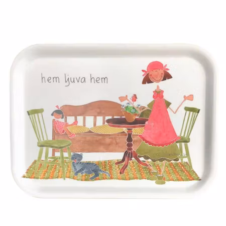 Frukostbricka hem ljuva hem