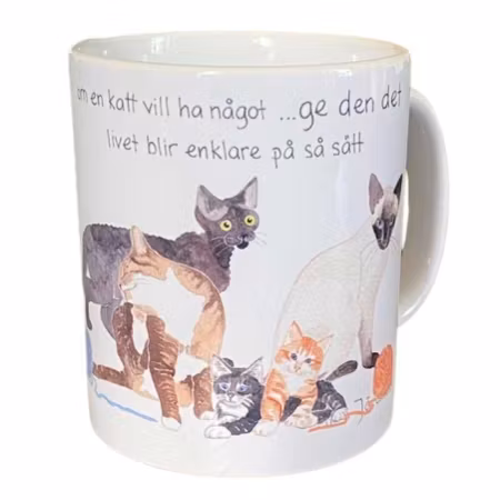 Mugg Katt