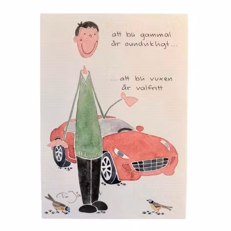 Enkelkort Att bli gammal