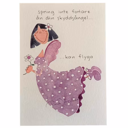 Enkelkort Spring inte fortare