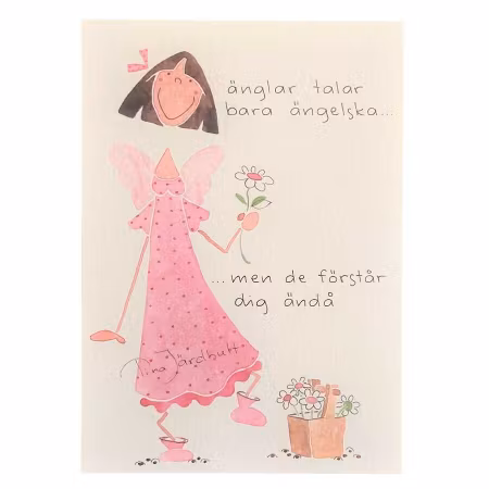 Enkelkort Änglar talar ängelska