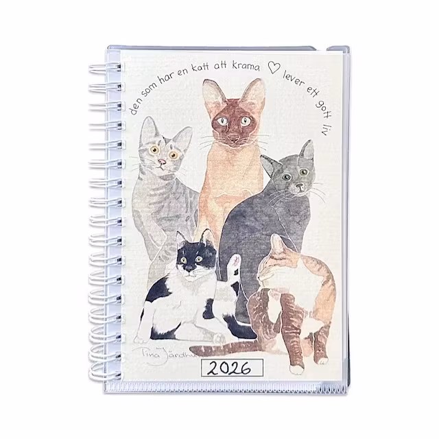 Skrivkalender 2026 tema katt