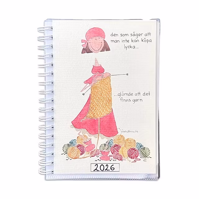 Skrivkalender 2026 Garnlycka