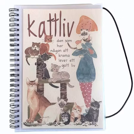 Anteckningsbok Kattliv