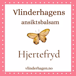 Vlinderhagens ansiktsbalsam "Hjertefryd"