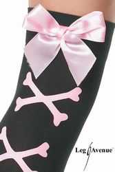 Crossbone Thigh Highs