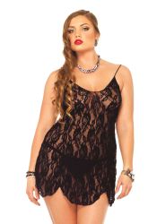 Rose Lace Flair Chemise