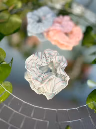 Stella Details Scrunchie TOVA Ljusgrön