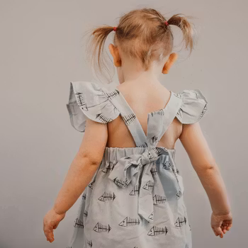 Kortärmad klänning Ernst