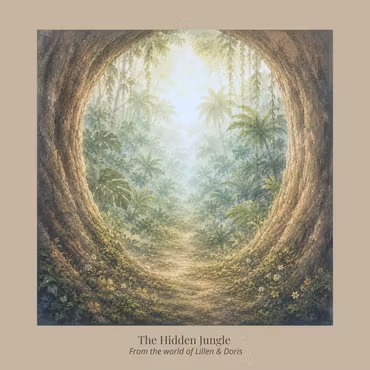 The Hidden Jungle – Storybook Art Print