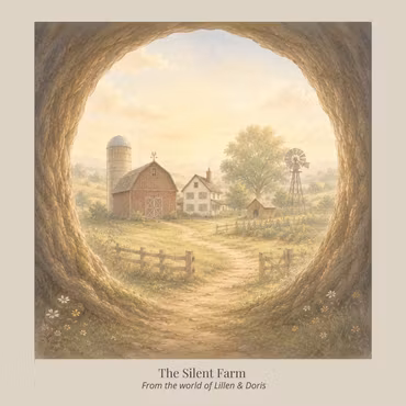 The Silent Farm – Storybook Art Print