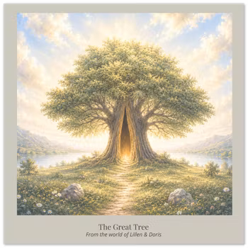The Great Tree – Storybook Art Print
