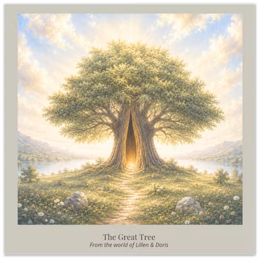 The Great Tree – Storybook Art Print
