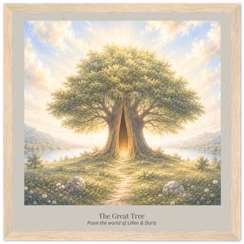 The Great Tree – Storybook Art Print