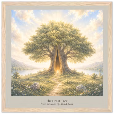 The Great Tree – Storybook Art Print