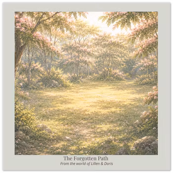 The Forgotten Path - Storybook Art Print
