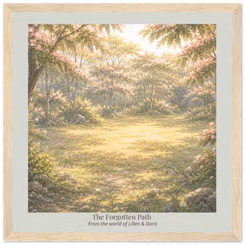 The Forgotten Path - Storybook Art Print