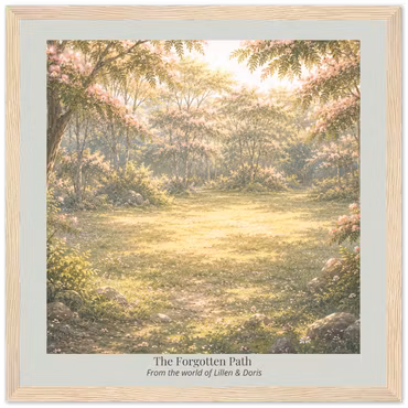 The Forgotten Path - Storybook Art Print