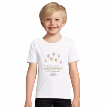Balloon Meadow – Ekologisk T-shirt för barn