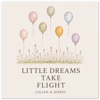 Balloon Meadow – Little Dreams Take Flight Poster