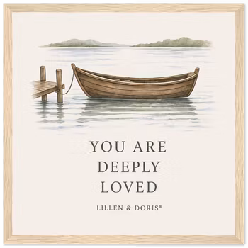 Heart Lake – You Are Deeply Loved Poster