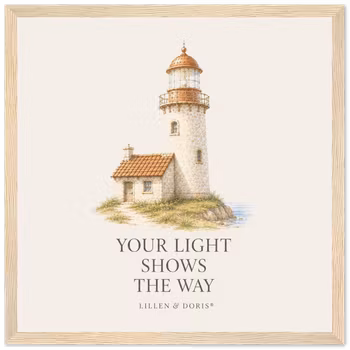 Lighthouse Point – Your Light Shows the Way Poster