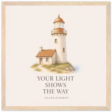 Lighthouse Point – Your Light Shows the Way Poster