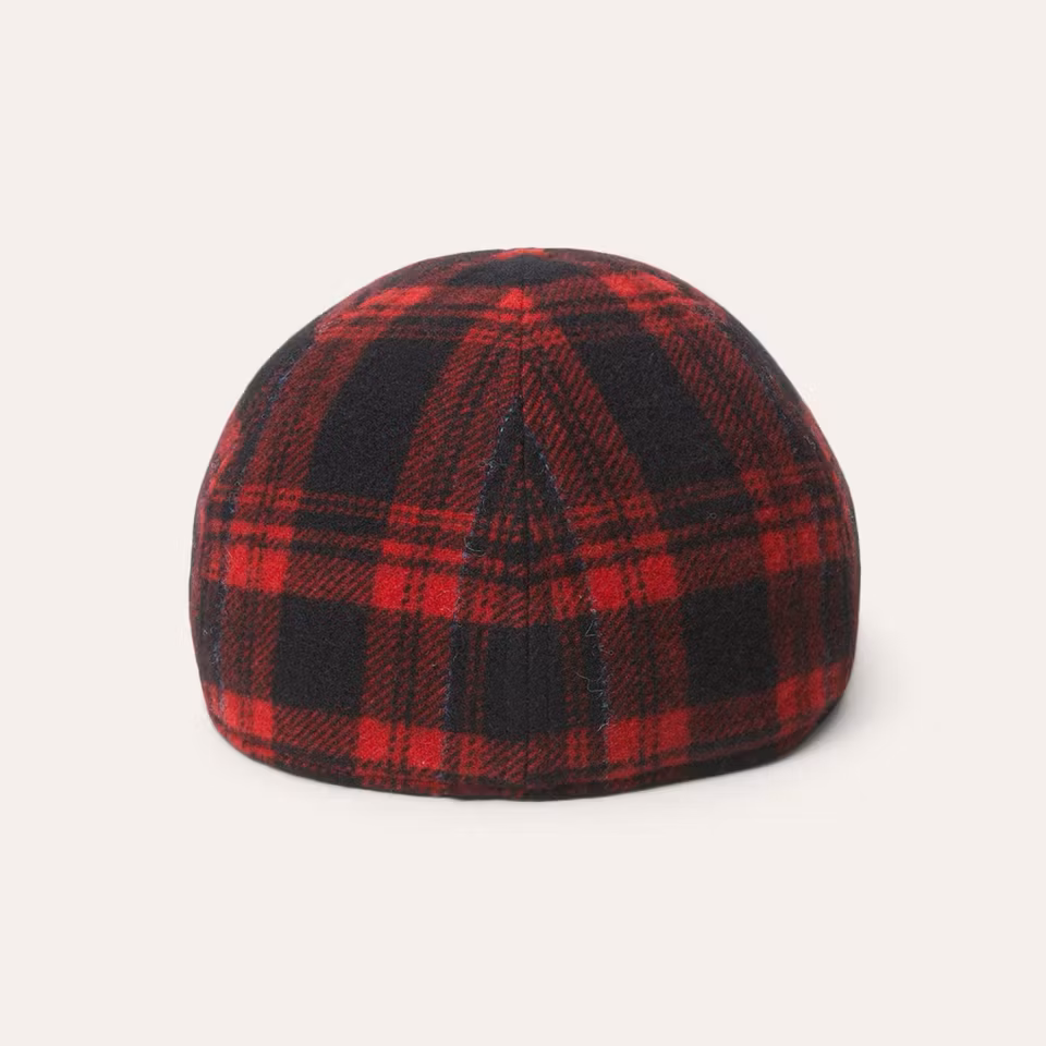Texas Virgin Shadow Plaid Check Red/Black - Stetson