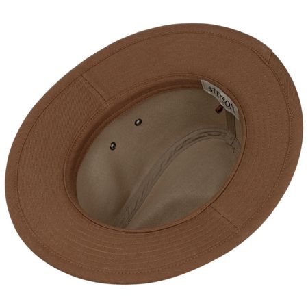 Hatt Traveller Cotton Brun - Stetson