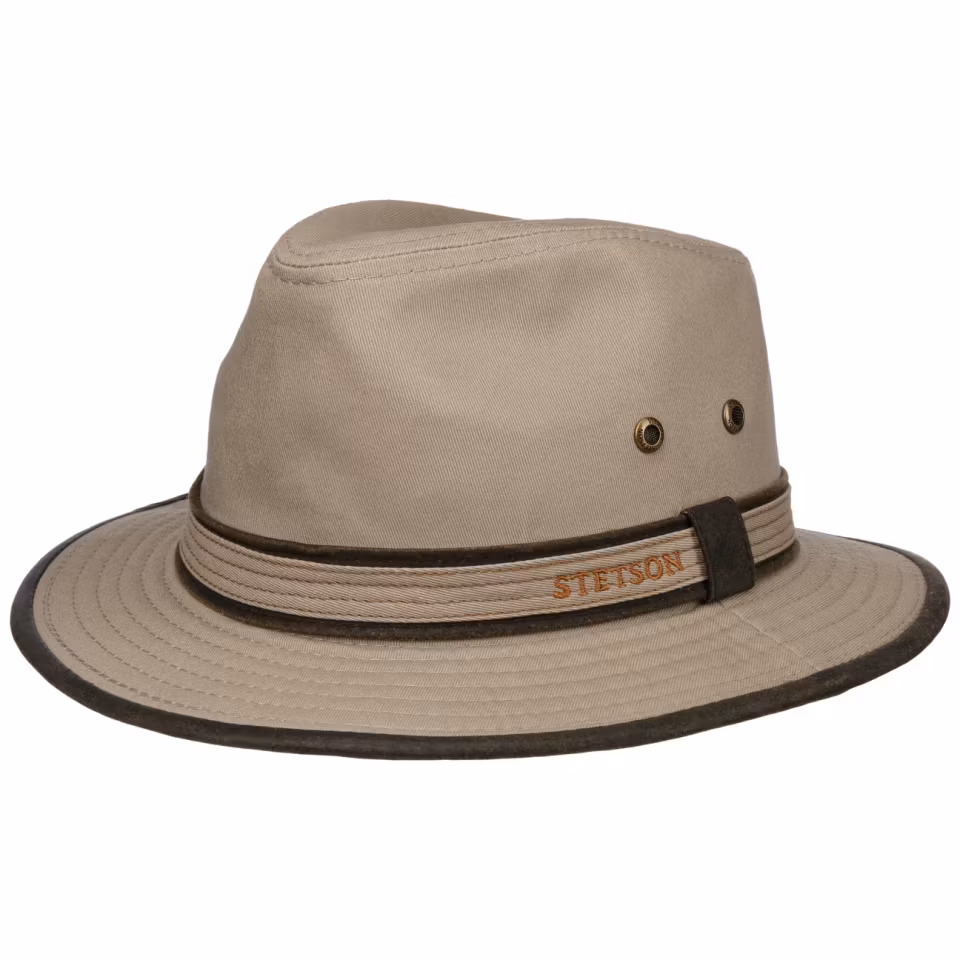 Hatt Traveller Cotton Beige - Stetson