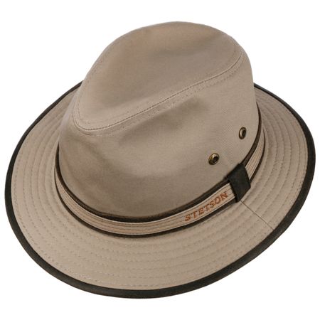 Hatt Traveller Cotton Beige - Stetson